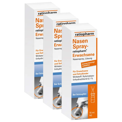 NASENSPRAY-ratiopharm Erwachsene (3x15ml)
