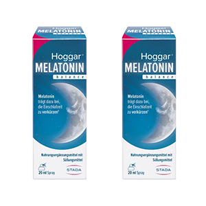 HOGGAR Melatonin balance Spray Doppelpackung (2x 20ml)