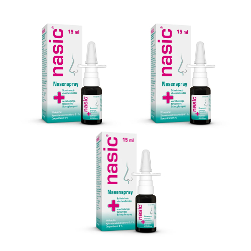 NASIC Nasenspray (3x 15ml)