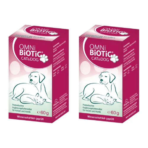 OMNI BiOTiC Cat & Dog Pulver (2x60 g)