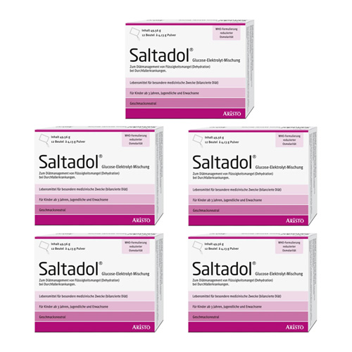 SALTADOL Elektrolyt Pulver (5x12 St)