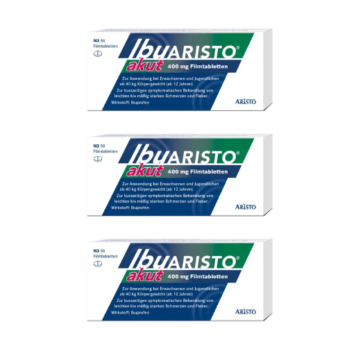 IBUARISTO akut 400 mg Filmtabletten (3x50 St)