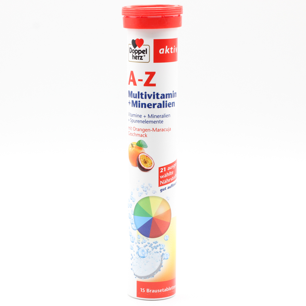 DOPPELHERZ A-Z Multivitamin+Mineralien Brausetabl.
