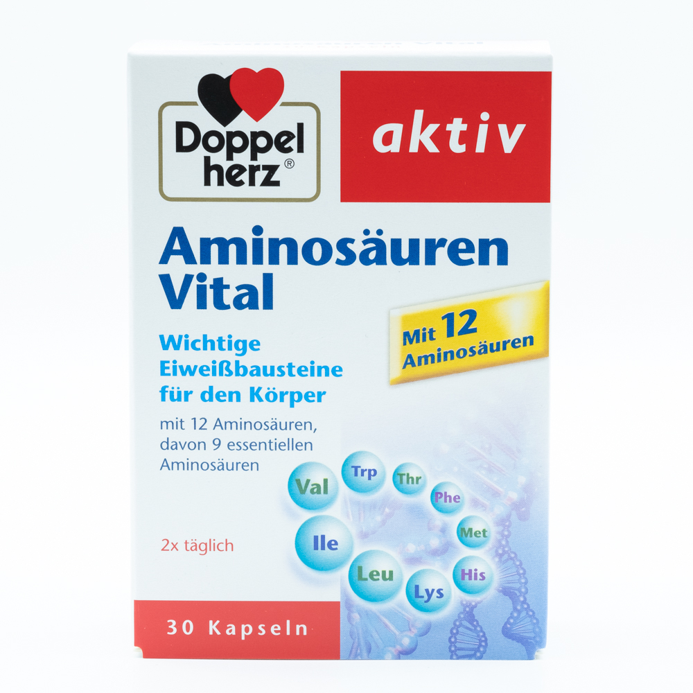 DOPPELHERZ Aminosäuren Vital Kapseln