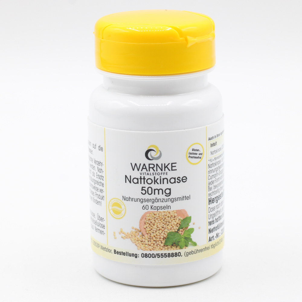 NATTOKINASE 50 mg Kapseln