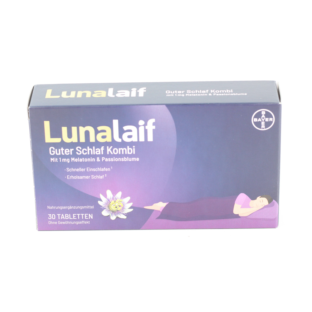 LUNALAIF Guter Schlaf Kombi Tabletten Set (2x 30St)