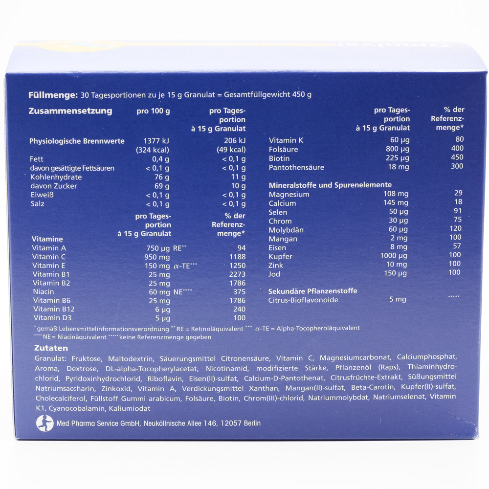 OMNIVAL orthomolekul.2OH immun 30 TP Granulat