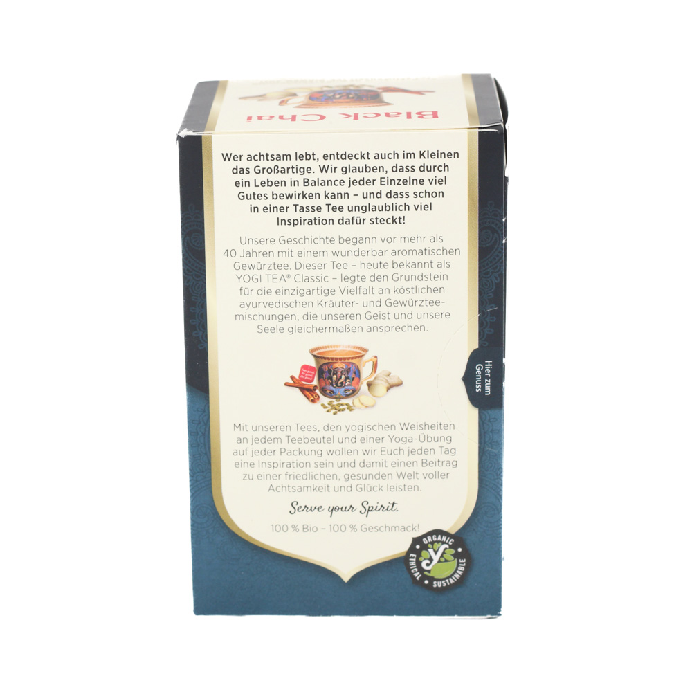 YOGI TEA Black Chai Bio Filterbeutel