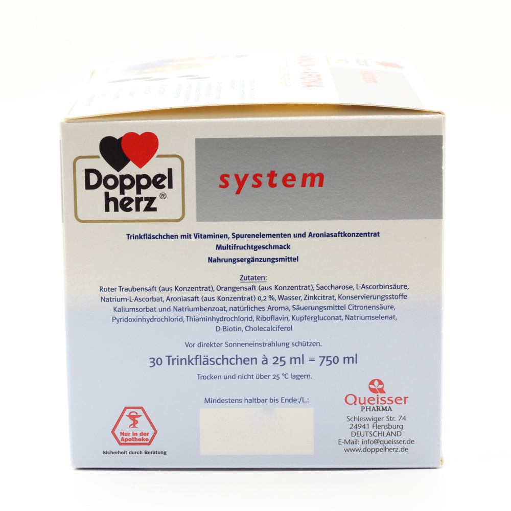 DOPPELHERZ Immun+Aronia system Ampullen