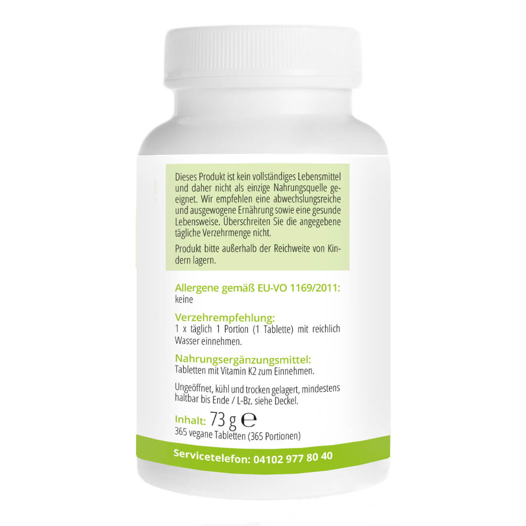 APORTHA Vitamin K2-MK7 200 μg Tabletten