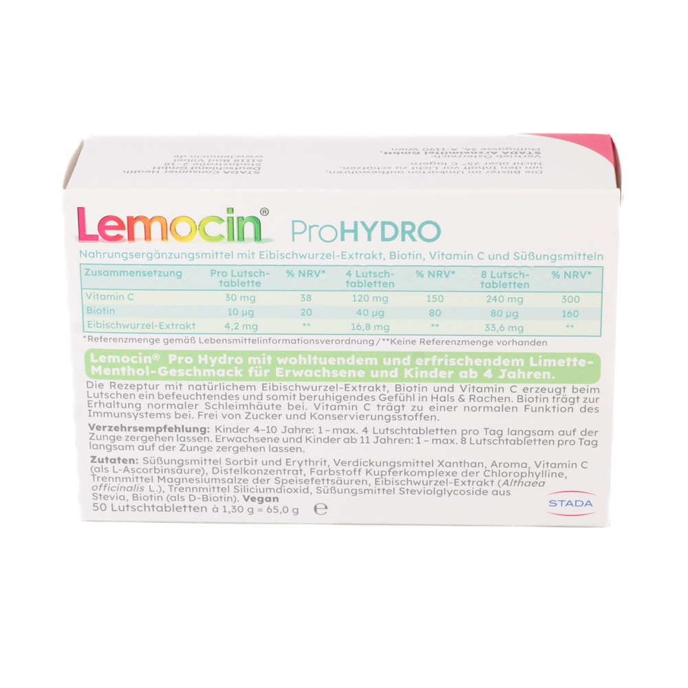 LEMOCIN ProHydro Lutschtabletten