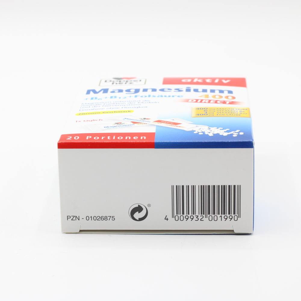 DOPPELHERZ Magnesium+B Vitamine DIRECT Pellets