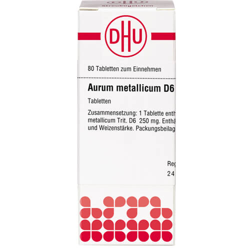 AURUM METALLICUM D 6 Tabletten