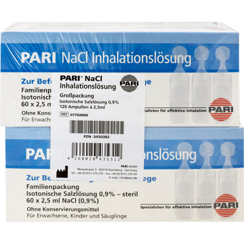 PARI NaCl Inhalationslösung Ampullen