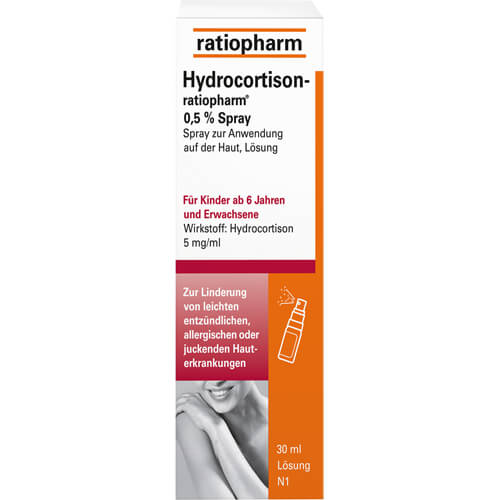 HYDROCORTISON-ratiopharm 0,5% Spray