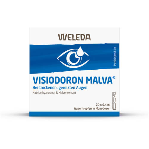 VISIODORON Malva Augentropfen in Einzeldosispipet.