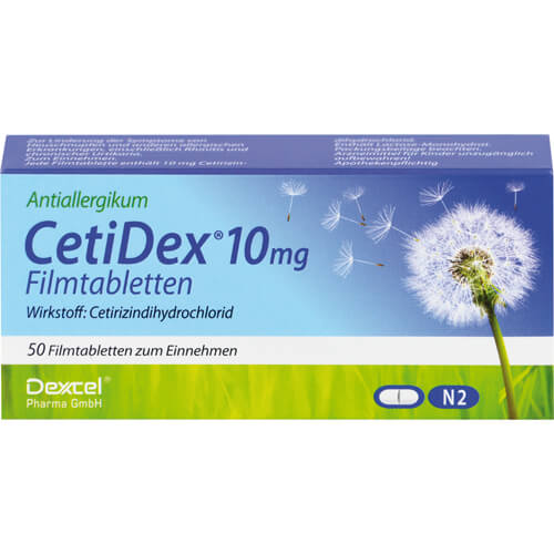 CETIDEX 10 mg Filmtabletten
