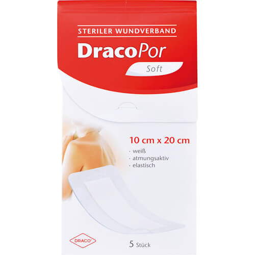 DRACOPOR Wundverband 10x20 cm steril