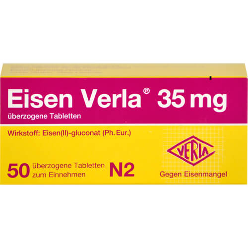EISEN VERLA 35 mg überzogene Tabletten