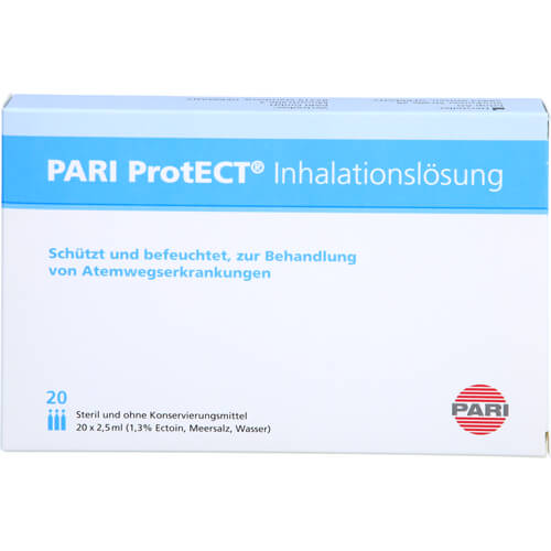 PARI ProtECT Inhalationslösung mit Ectoin Ampullen