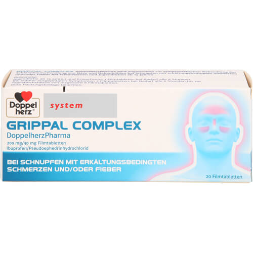GRIPPAL COMPLEX DoppelherzPharma 200 mg/30 mg FTA