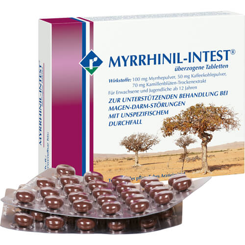 MYRRHINIL INTEST überzogene Tabletten