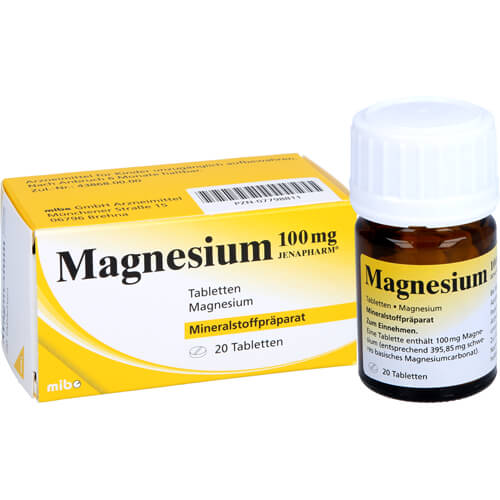 MAGNESIUM 100 mg Jenapharm Tabletten
