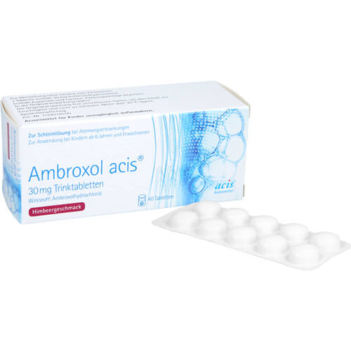 AMBROXOL acis 30 mg Trinktabletten