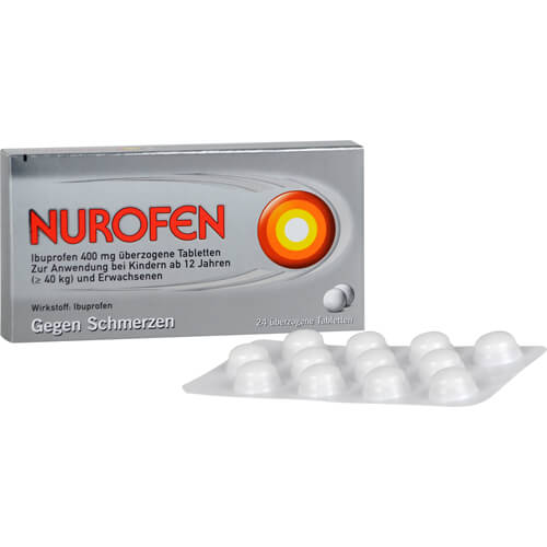 NUROFEN Ibuprofen 400 mg überzogene Tabletten