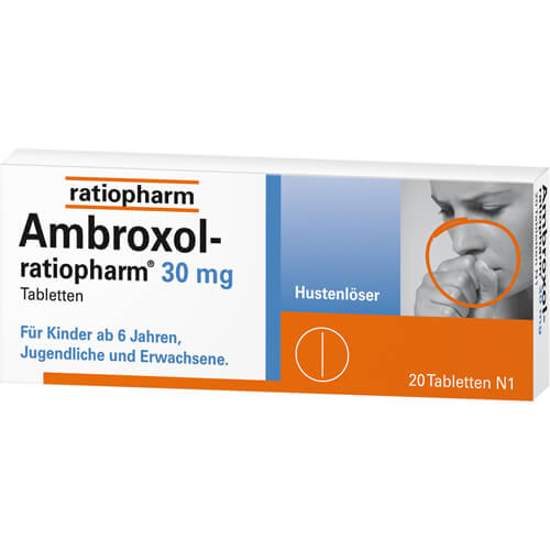 AMBROXOL-ratiopharm 30 mg Hustenlöser Tabletten