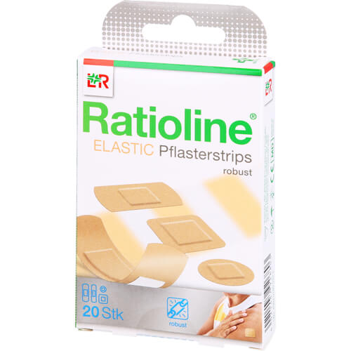 RATIOLINE elastic Pflasterstrips in 4 Größen