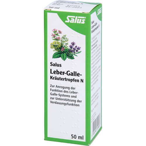 LEBER GALLE Kräutertropfen N Salus
