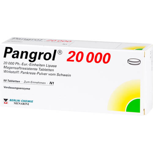PANGROL 20.000 magensaftresistente Tabletten