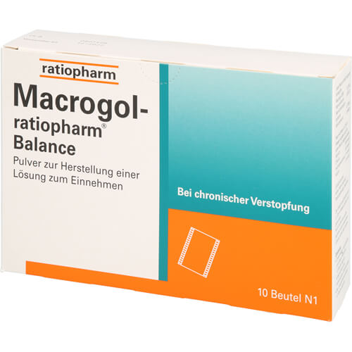 MACROGOL-ratiopharm Balance Plv.z.H.e.L.z.Einn.