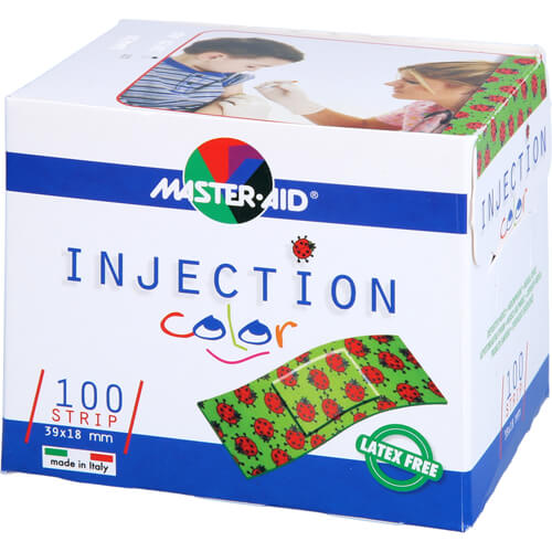 INJECTION strip color 18x39 mm Kinderpfl.Käfer