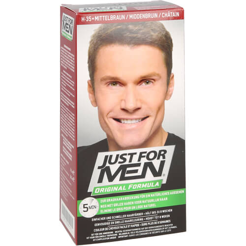 JUST for men Tönungsshampoo mittelbraun