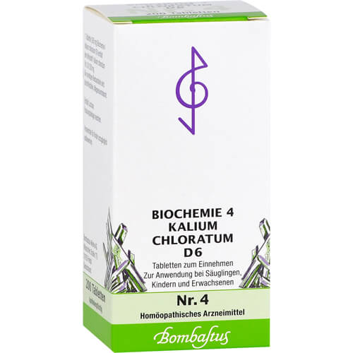 BIOCHEMIE 4 Kalium chloratum D 6 Tabletten