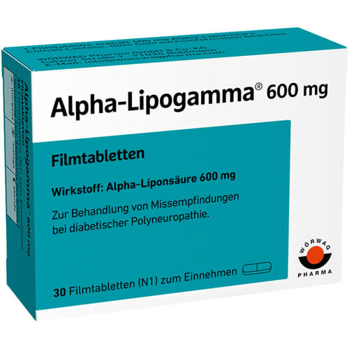 ALPHA-LIPOGAMMA 600 mg Filmtabletten