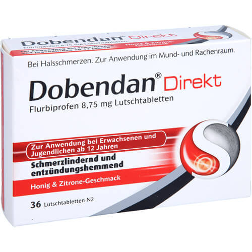 DOBENDAN Direkt Flurbiprofen 8,75 mg Lutschtabl.