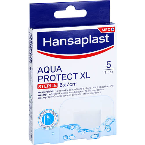 HANSAPLAST Aqua Protect Wundverb.steril 6x7 cm