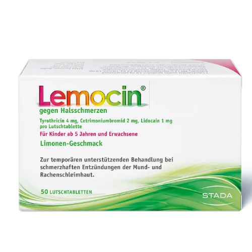 LEMOCIN gegen Halsschmerzen Lutschtabletten