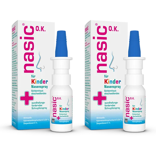 NASIC für Kinder o.K. Nasenspray Doppelpackung (2x 10ml)