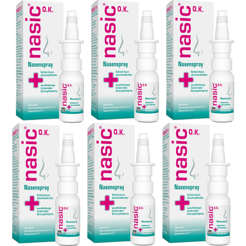 NASIC o.K. Nasenspray (6x10 ml)