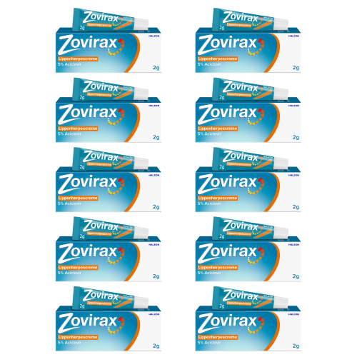 ZOVIRAX Lippenherpes Creme (10x2g)