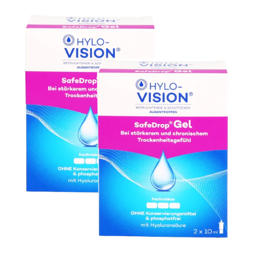 HYLO-VISION SafeDrop Gel Augentropfen Set