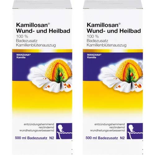 KAMILLOSAN Wund- u.Heilbad Doppelpackung (2x500ml)