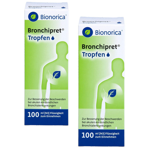 BRONCHIPRET Tropfen Doppelpackung