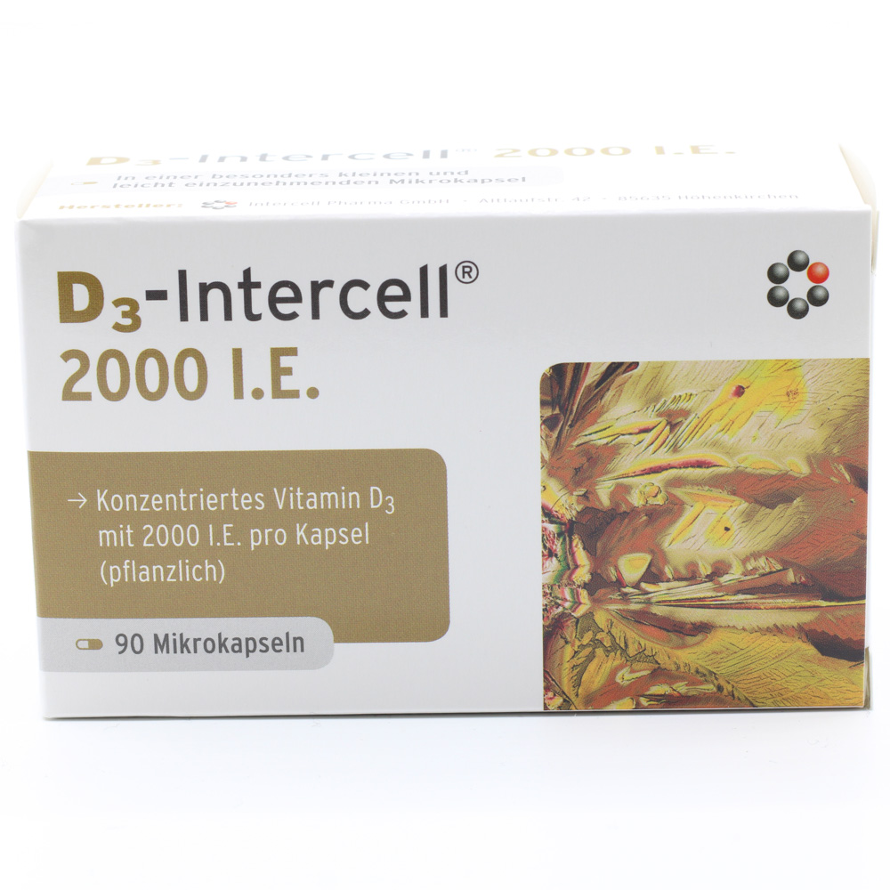 D3-INTERCELL 2.000 I.E. Kapseln