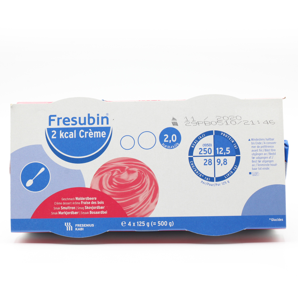 FRESUBIN 2 kcal Creme Walderdbeere im Becher Set (2x4St)
