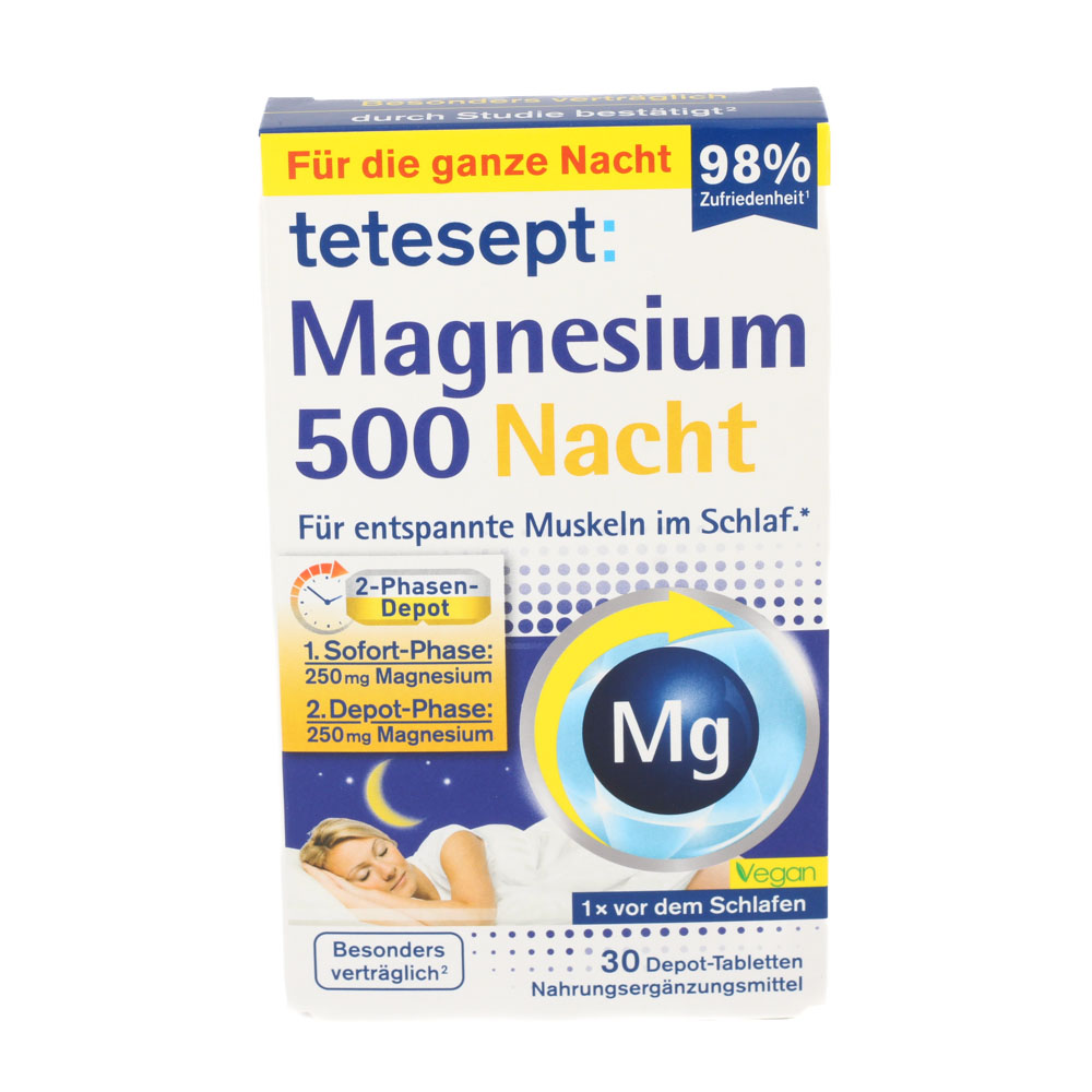 TETESEPT Magnesium 500 Nacht Tabletten (5x30St)